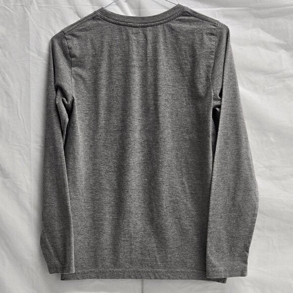 Levi’s Boys Long Sleeve T-Shirt Camo Logo Heather Gray Size 14/16 Graphic Tee - Picture 7 of 9